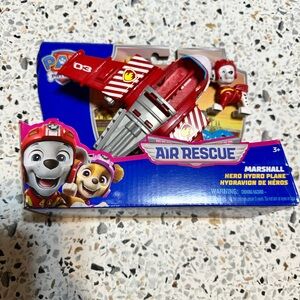 Marshall Air Rescue Hero Hydro Plane - Red and Silver